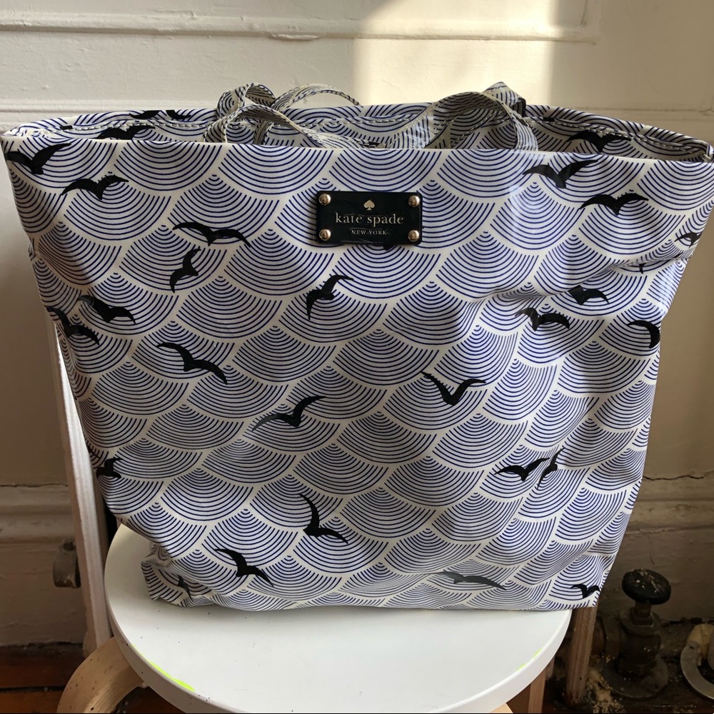 Kate Spade Vinyl Bird Tote